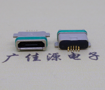 micro usb防水連接器接口,外殼/電源引腳端子全smt貼片